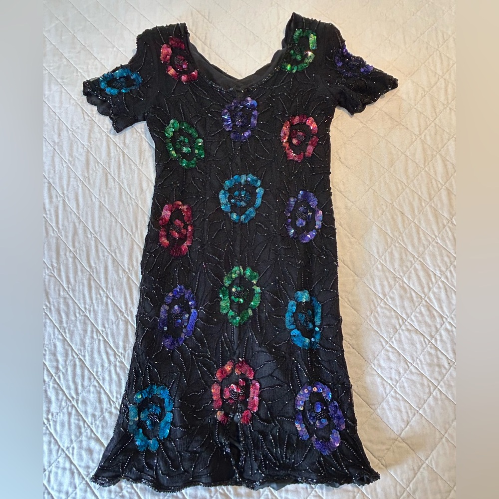 Vintage Sequin Dress